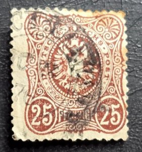 Stamp Germany 1883 Coat of Arms #41a A7 used