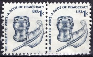 USA; 1977: Sc. # 1581: Used Se-Tenant Single Stamps