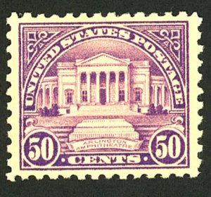 U.S. #570 MINT OG HR