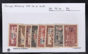 French Morocco B13-20 mint