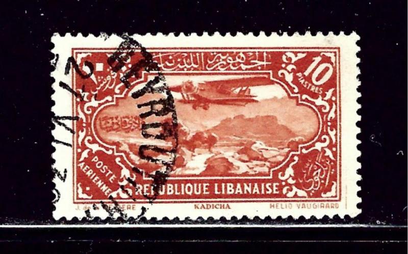 Lebanon C44 Used 1930 issue