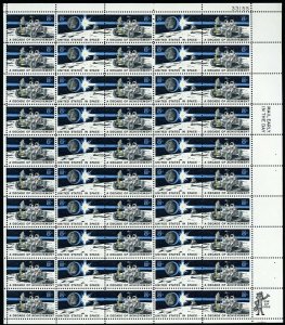 1434-5ac, RARE Untagged Error Complete Sheet of 50 Stamps CV $2950 - Stuart Katz