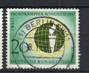 Germany Berlin 1957 Issue Fine Used 20pf. Postmark NW-06064