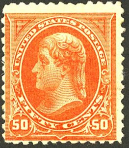 U.S #260 MINT HR THin