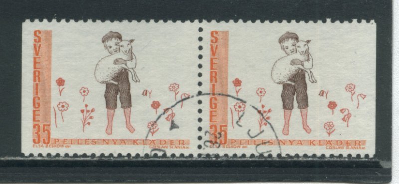 Sweden 837  Used pair (17