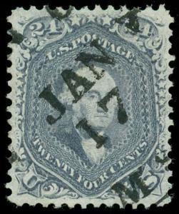 momen: US Stamps #70b Used PF Cert SUPERB