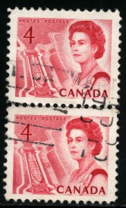 Canada - #457 - USED PAIR -1967 - Item C643