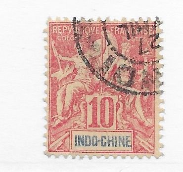 Indochina #9 Used CAT VALUE $2.00