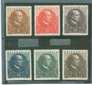 Austria #B81-B86 Mint (NH) Single (Complete Set)