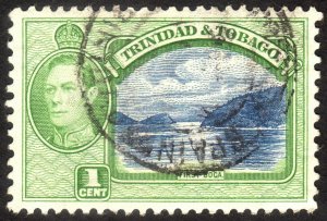 1938, Trinidad and Tobago 1c, Used, Sc 50