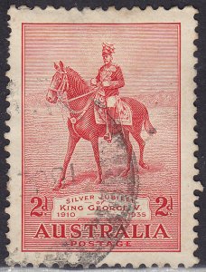 Australia 152 George V On His Charger Anzac 2p 1935