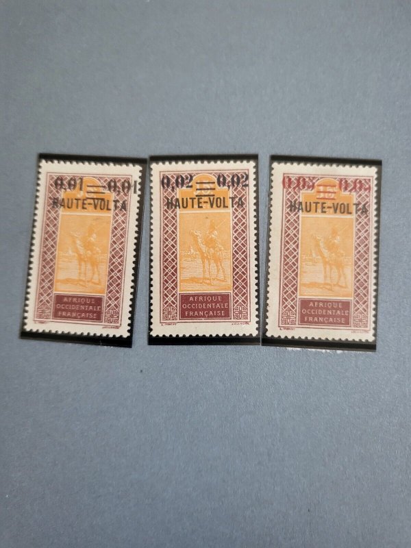 Stamps Burkina Scott #29-31 h