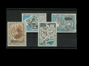 F.S.A.T. SC# C19-22 MNH. Cat.195.00. Short Set, Missing #C23. Better Item