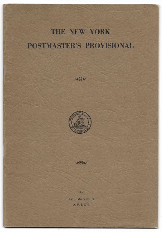 Doyle's_Stamps: The New York Postmaster's Provisional, 1936, MacGuffin