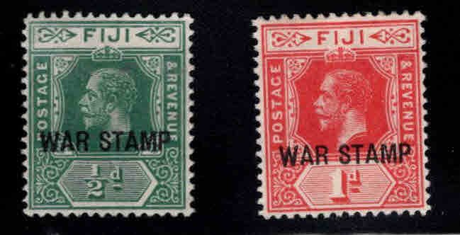 FIJI Scott MR1-MR2 MH* War Tax stamp set