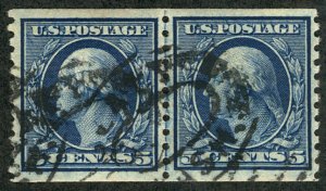 MALACK 496 VF/XF, Line Pair,  very scarce as a used ..MORE.. b1034