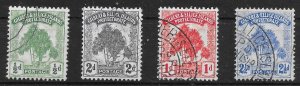 GILBERT & ELLICE IS. SG8/11 1911 DEFINITIVE SET USED (p)