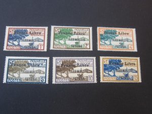 French Wallis Futuna 1941 Sc 94-5,97-100 MH