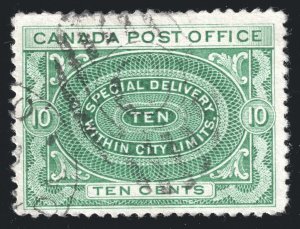 Canada Scott E1 Used Lot M095