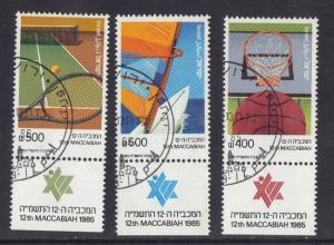 Israel 1985  cancelled with tab Maccabiah games  complete