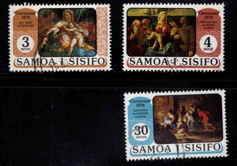 Samoa Scott 407-408, 410 Used short set
