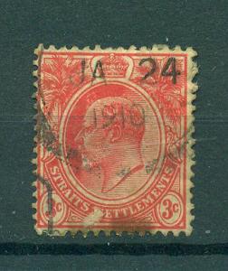 Straits Settlements sc# 152a used cat value $1.00