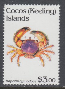 Cocos Keeling Islands 260 Crab MNH VF