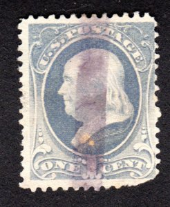 Scott # 156   used    2018 CAT = $ 5.75    Lot 200531 -1