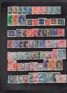 Czechoslovakia & Area 1940-1950's Collection 369 Stamps Most Used