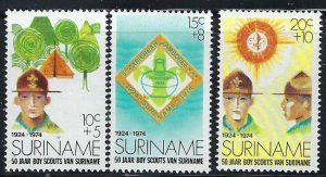 Surinam B208-10 MNH 1975 Boy Scouts