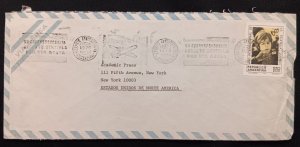 DM)1975, ARGENTINA, LETTER SENT TO U.S.A, AIR MAIL, WITH STAMP