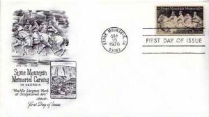 United States, First Day Cover, Georgia, Military Related