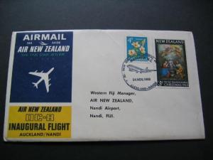 Air New Zealand 1965 FFC Auckland : Fiji (Nandi)