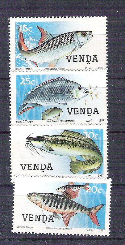 Venda 1987 Fish, MNH     G.142