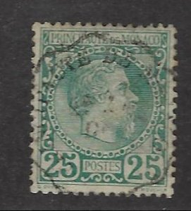 Monaco SC#6 used F-VF SCV$75.00...in Demand!