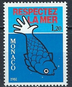 Monaco 1286 MNH 1981 issue (ak2821)