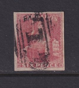 Barbados, Scott 8 (SG 11), used, signed Richter