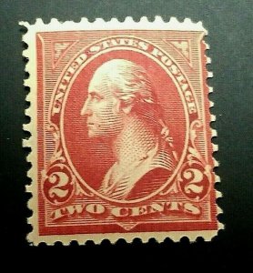 KAPPYSSTAMPS UNITED STATES #279B 1899 2c TYPE IV MINT HINGED GS0996