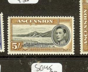 ASCENSION  (P2401B) KGVI  5/-  SG46A   MNH