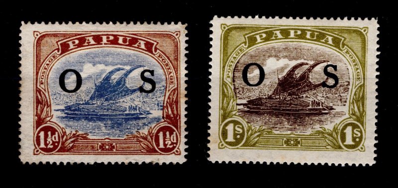 Papua 1931-32 Official Service 'OS' overprint [Mint / Unused]