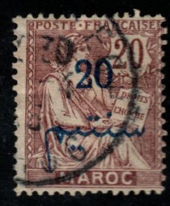 French Morocco Scott 32 Used stamp