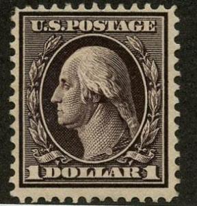 US Scott #342 Mint FVF; Lightly Hinged