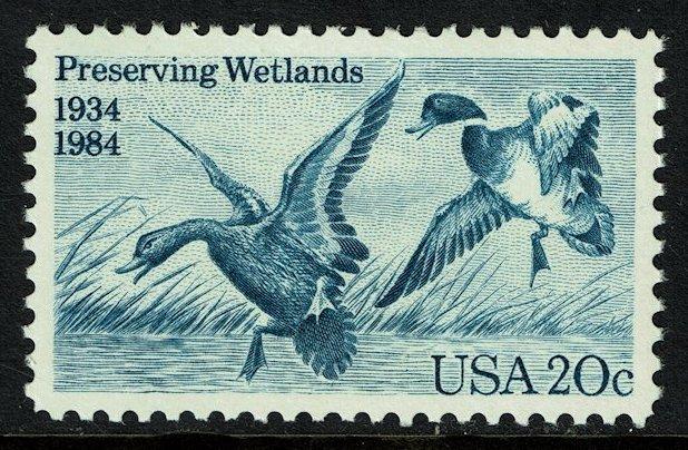 USA 2092 MNH - Wetlands - Ducks (1984)