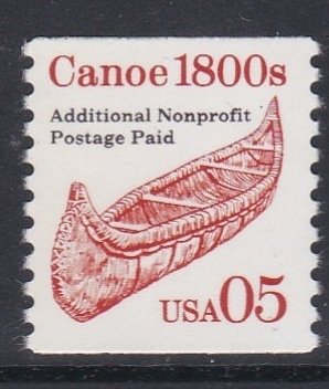 2454 Canoe Coil MNH