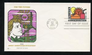 US U584 13 cent Envelope Energy Conservation UA Fleetwood cachet FDC