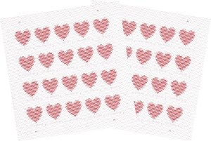 20 Forever First Class Postage Stamps Wedding Celebration Love Valentines (of40）