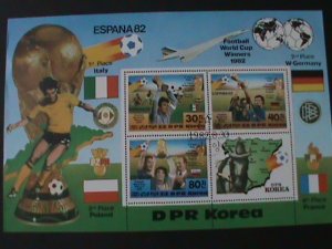 ​KOREA-1982-SC#2226-ESPANA'82 WORLD CUP SOCCER CHAMPIONSHIP CTO-SHEET VF