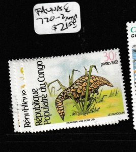 Congo Peoples Republic Fauna SC 720-2 MNH (7gem)