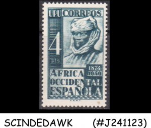 SPANISH WEST AFRICA - 1949 75th ANNIVERSARY OF UPU - 1V - MINT HINGED