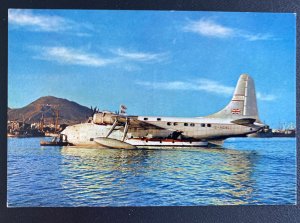 1958 Colorado CO USA Postcard Cover To Washington DC Aquila Airways Flying Boat